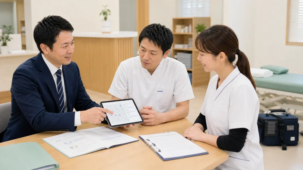 【整骨院M&A事例】訪問鍼灸を併設した接骨院を地域医療連携重視の買い手へ承継した匿名事例