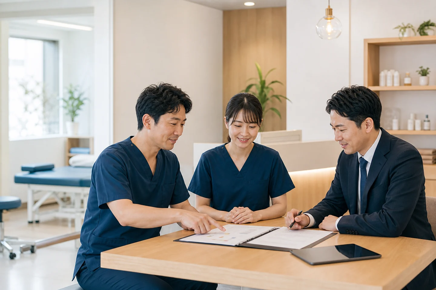 整骨院の承継打ち合わせ